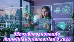 วิธีการเช็กความปลอดภัยกับเทคโนโลยีบนโลกออนไลน์ ปี 2026