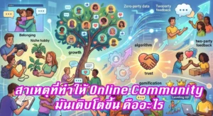 สาเหตุที่ทำให้ Online Community มันเติบโตขึ้น คืออะไร