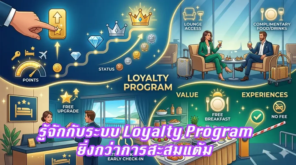 ถอดรหัส 'Loyalty Program' สาเหตุที่ทำให้ระบบสมาชิกทำให้การพักผ่อนมันดีขึ้น