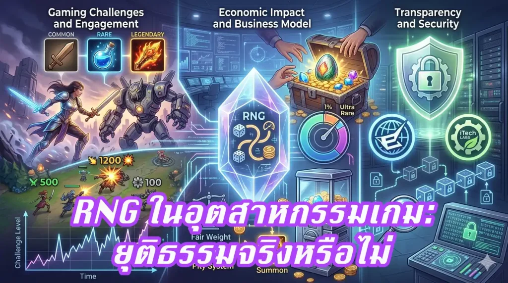เข้าใจระบบ 'Random Number Generator' (RNG): รู้จกกับความยุติธรรมของเกมดิจิตอล